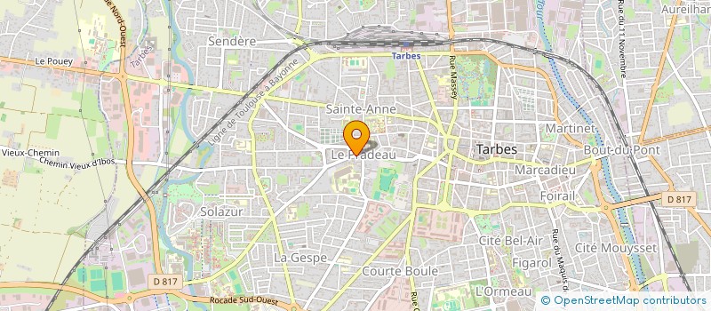 localisation de l'entreprise SCI LUSY  TARBES