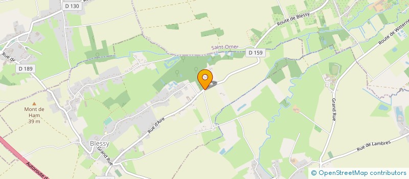 localisation de l'entreprise SCI LUTECE  BLESSY