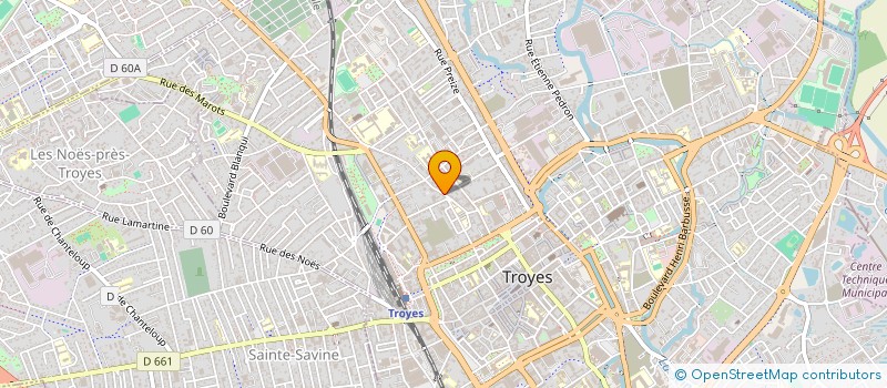 localisation de l'entreprise SCI LUTECE  TROYES