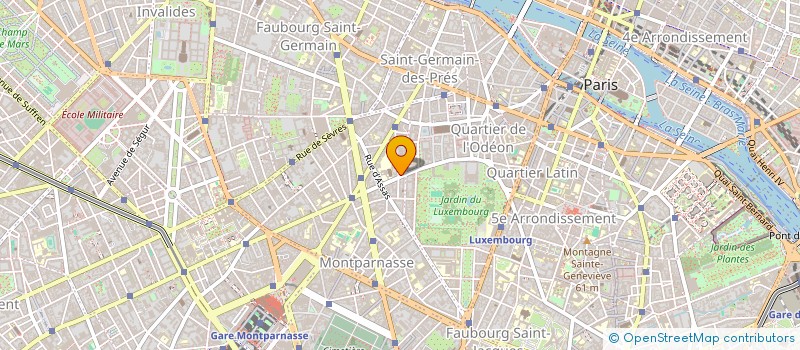 localisation de l'entreprise SCI LUTECE ELEONORE  PARIS