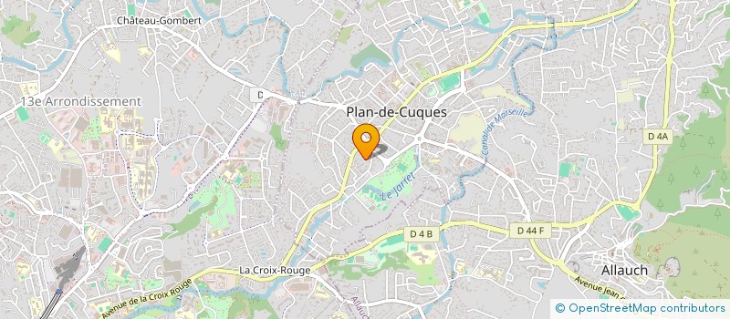 localisation de l'entreprise SCI LUTH  PLAN-DE-CUQUES