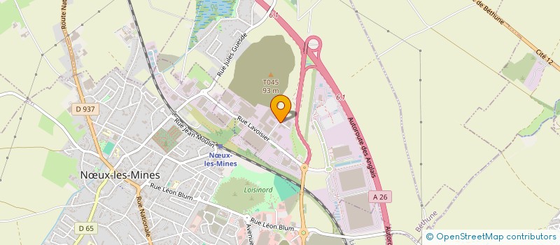 localisation de l'entreprise SCI LUTHER  LABOURSE