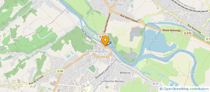 localisation de l'entreprise SCI LUTHO à SAINT-AIGNAN