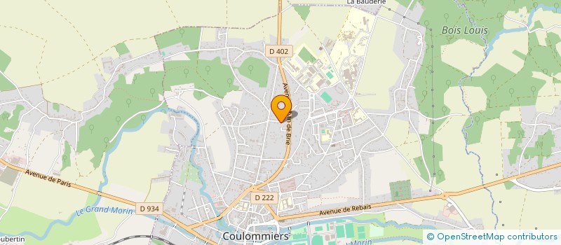 localisation de l'entreprise SCI LUTHO IMMO à COULOMMIERS
