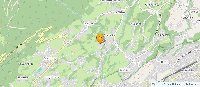 localisation de l'entreprise SCI LUTI  MERCURY