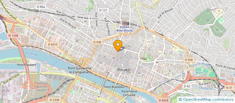 localisation de l'entreprise SCI LUTIA à ROUEN