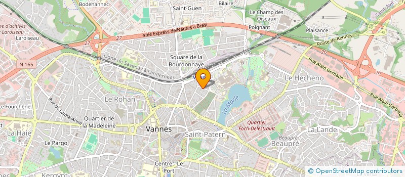 localisation de l'entreprise SCI LUTIMO à VANNES