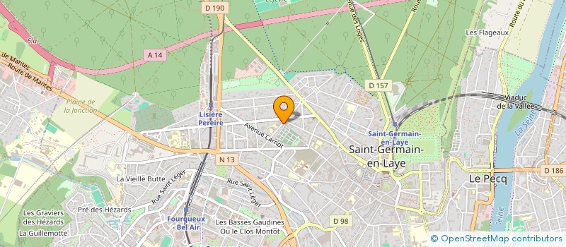 localisation de l'entreprise SCI LUTIN  SAINT-GERMAIN-EN-LAYE