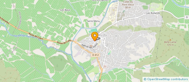 localisation de l'entreprise SCI LUTINFEE  PIERREFEU-DU-VAR