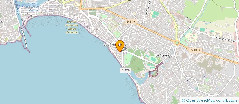 localisation de l'entreprise SCI LUTO à LES SABLES D'OLONNE