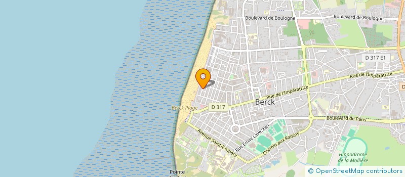 localisation de l'entreprise SCI LUTON à BERCK