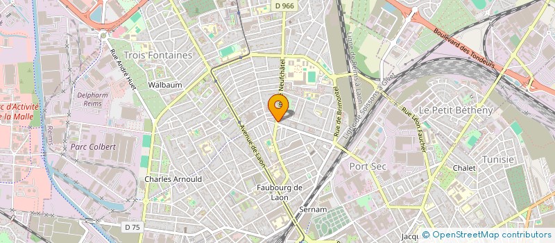 localisation de l'entreprise SCI LUTONGYN  REIMS