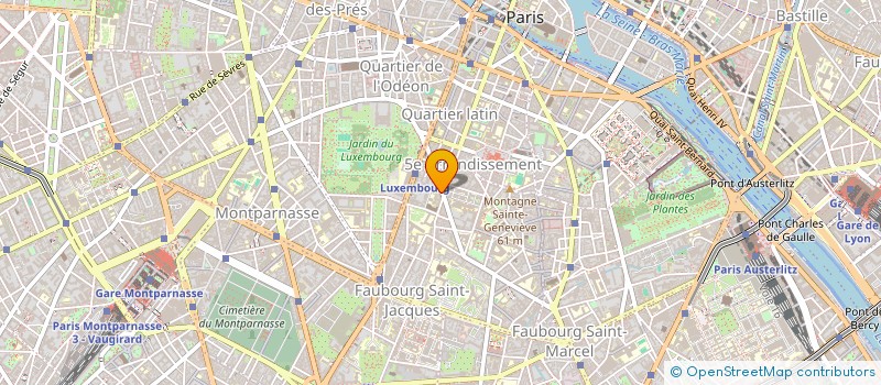 localisation de l'entreprise SCI LUTRI à PARIS
