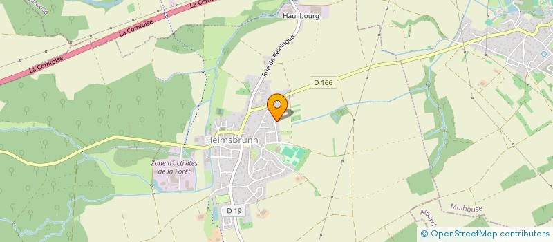 localisation de l'entreprise SCI LUTTERIA  HEIMSBRUNN