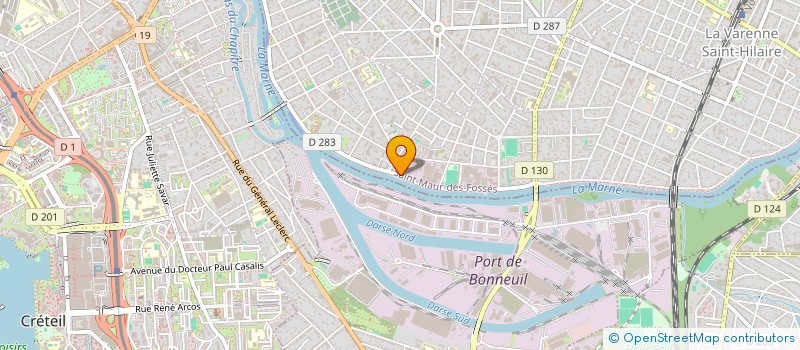 localisation de l'entreprise SCI LUU à SAINT-MAUR-DES-FOSSES