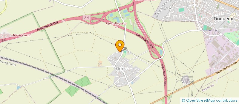 localisation de l'entreprise SCI LUVAJU à ORMES