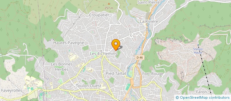 localisation de l'entreprise SCI LUVAKH  TOULON