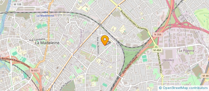 localisation de l'entreprise SCI LUVE à MARCQ-EN-BARŒUL