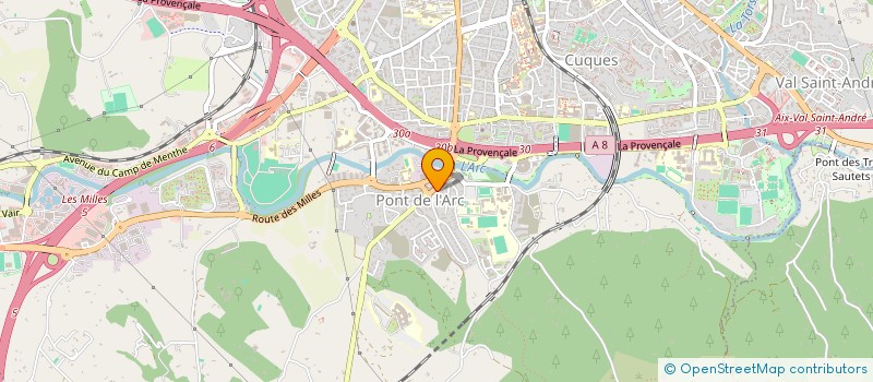 localisation de l'entreprise SCI LUVERA à AIX-EN-PROVENCE