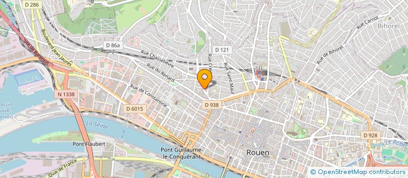 localisation de l'entreprise SCI LUVIE à ROUEN