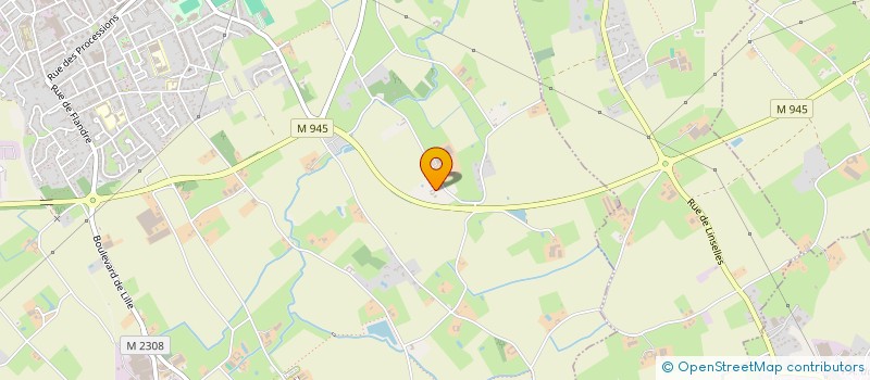 localisation de l'entreprise SCI LUX  COMINES