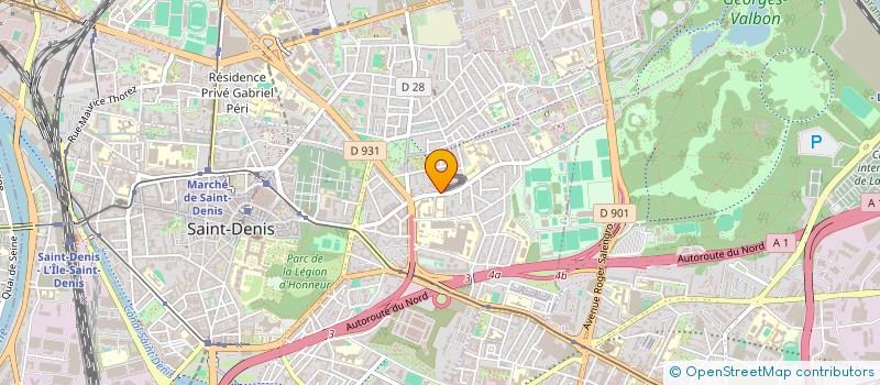 localisation de l'entreprise SCI LUXMY à SAINT-DENIS
