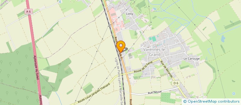 localisation de l'entreprise SCI LUXOR  LUX