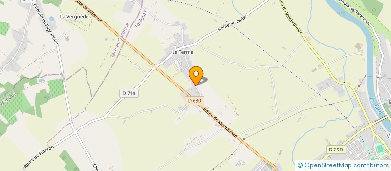 localisation de l'entreprise SCI LUYA  VILLEMUR-SUR-TARN