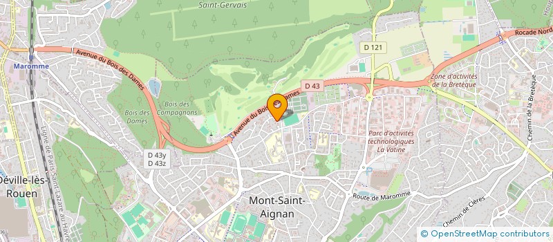 localisation de l'entreprise SCI LUYAHA  MONT-SAINT-AIGNAN