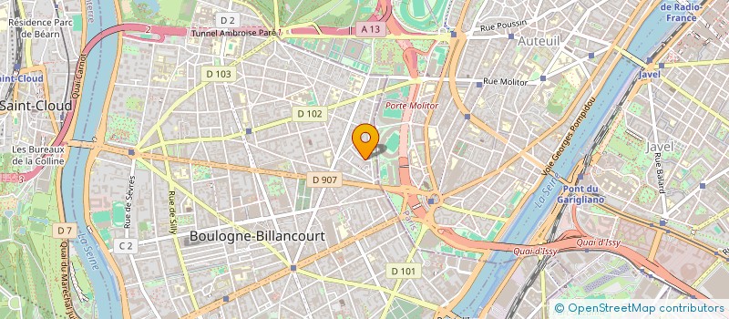 localisation de l'entreprise SCI LUZ LEN TOKIA à BOULOGNE-BILLANCOURT