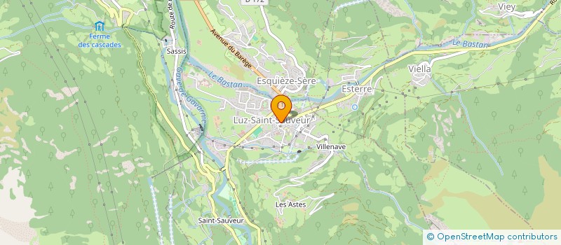 localisation de l'entreprise SCI LUZ PYRENEES  LUZ-SAINT-SAUVEUR