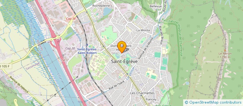 localisation de l'entreprise SCI LV  SAINT-EGREVE