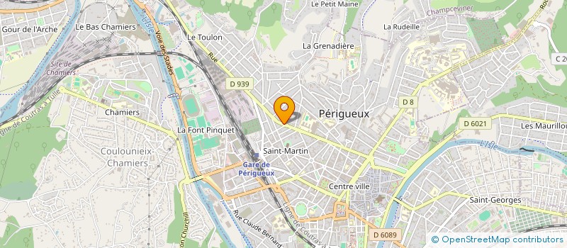 localisation de l'entreprise SCI LV à PERIGUEUX