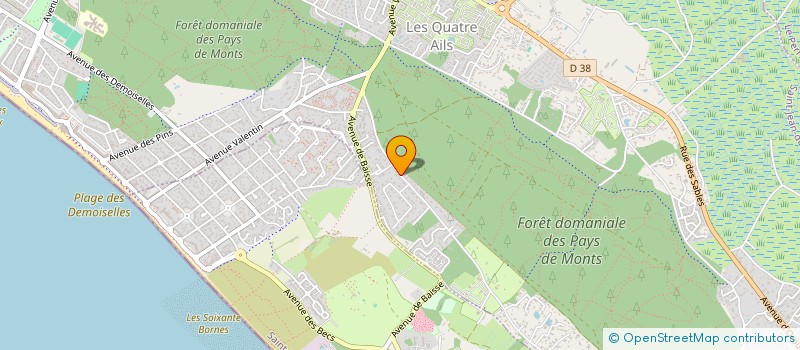 localisation de l'entreprise SCI LV BANGKOK à CHOLET