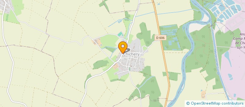 localisation de l'entreprise SCI LV'IMMO 89  CHICHERY