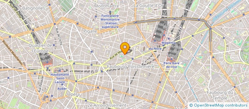 localisation de l'entreprise SCI LV SOMPAYRAC  PARIS 09