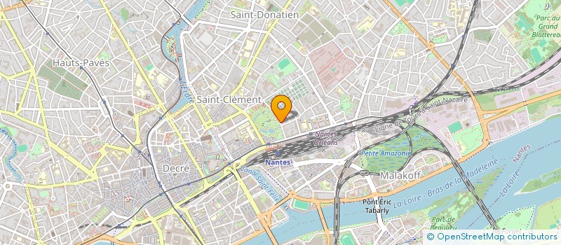 localisation de l'entreprise SCI LV TACA à NANTES