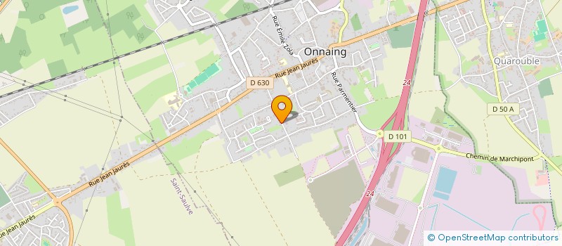 localisation de l'entreprise SCI LVCT  ONNAING