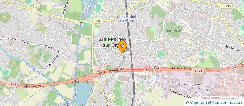 localisation de l'entreprise SCI LVD  SAINT-MICHEL-SUR-ORGE