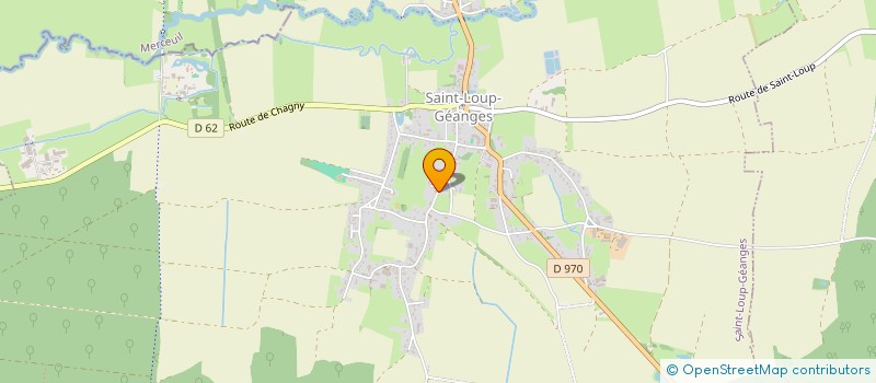 localisation de l'entreprise SCI LVEB  PONTOUX