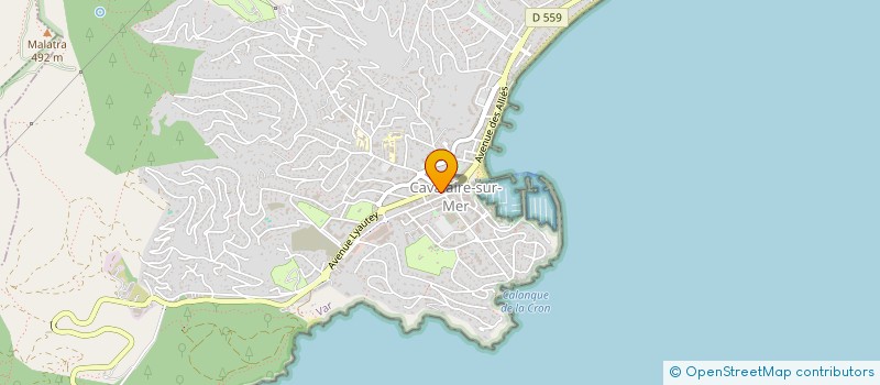 localisation de l'entreprise SCI LVGAT à CAVALAIRE-SUR-MER