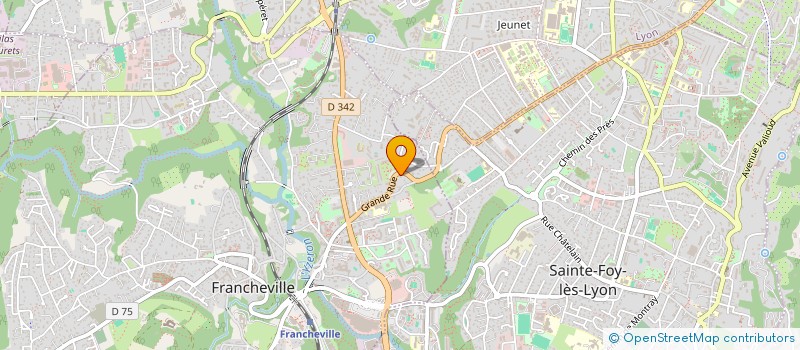 localisation de l'entreprise SCI LVH  FRANCHEVILLE