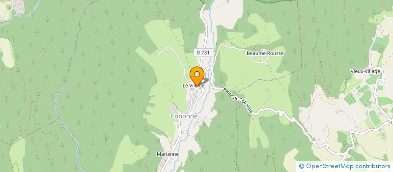 localisation de l'entreprise SCI LVH  COBONNE