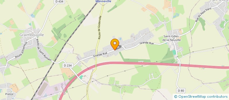 localisation de l'entreprise SCI LVHM  SAINT-GILLES-DE-LA-NEUVILLE