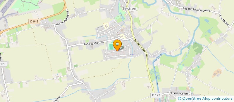 localisation de l'entreprise SCI LVJD  LESTREM