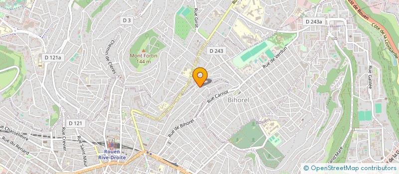 localisation de l'entreprise SCI LVL76 à ROUEN