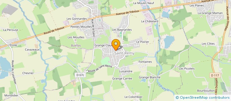 localisation de l'entreprise SCI LVLS à SAINT-REMY