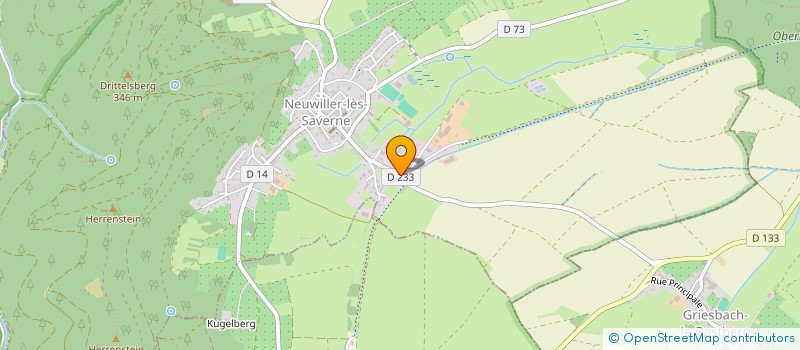 localisation de l'entreprise SCI LVLS  NEUWILLER-LES-SAVERNE