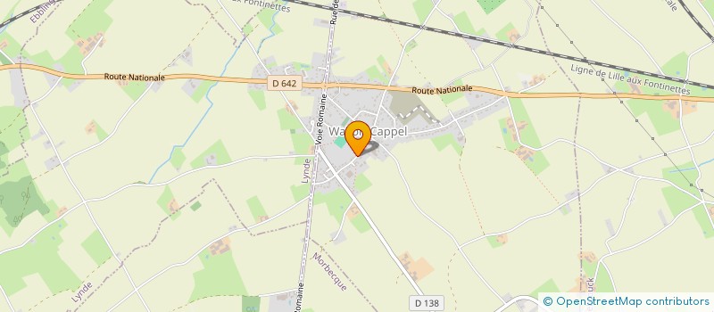 localisation de l'entreprise SCI LVMP à HONDEGHEM