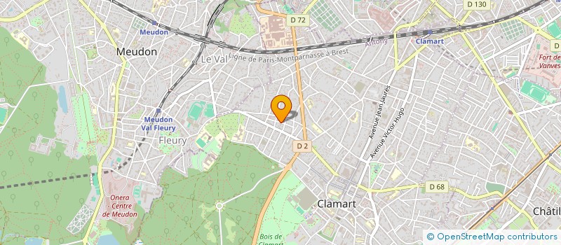 localisation de l'entreprise SCI LVMR  CLAMART